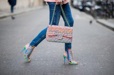 colourful jeans
