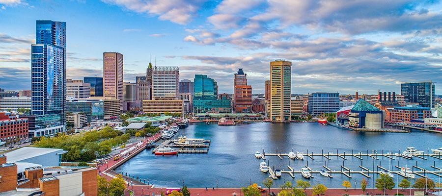 Maryland's capital city of Baltimore