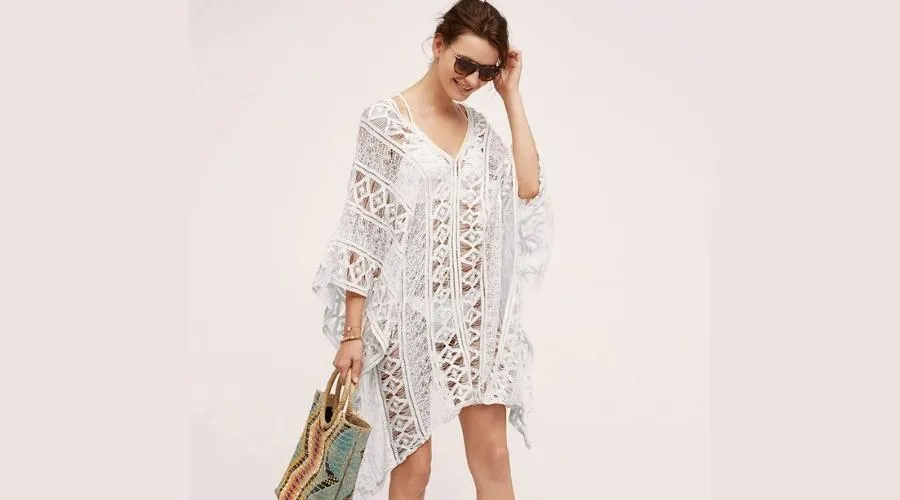Knit Cover-Up and One-Piece