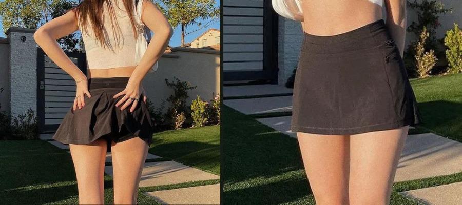 BrickBlack - Mini A-Line Skirt for women