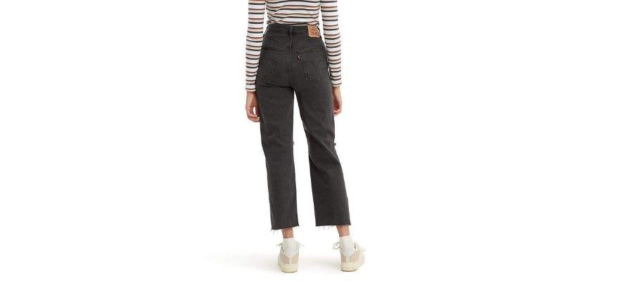 Levi's® RIBCAGE STRAIGHT ANKLE - Straight-Leg Jeans