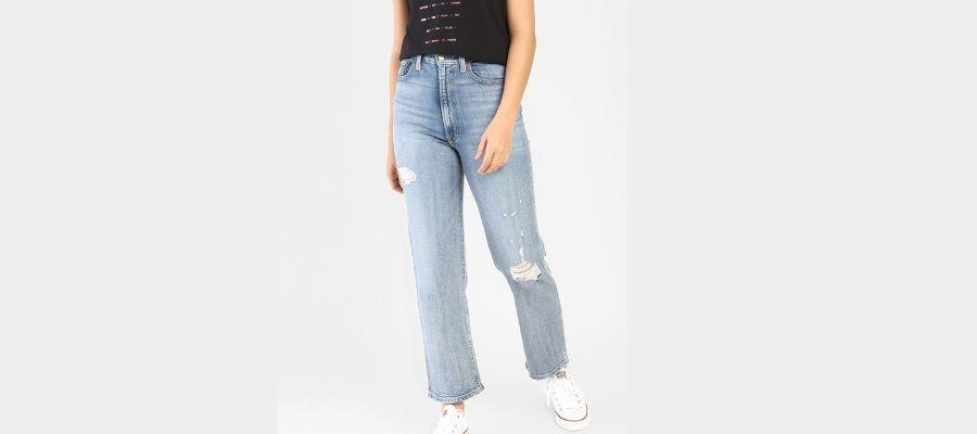 Levi's® RIBCAGE STRAIGHT ANKLE