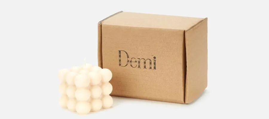 Demi Candle Femme Mini or Elle Mini