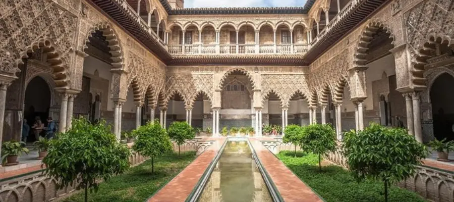 Alcázar was the home of the renowned Moorish monarch