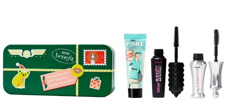 Merry Mini Mail Makeup Gift Set