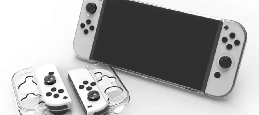 1-piece Transparent case compatible with Nintendo Switch OLED