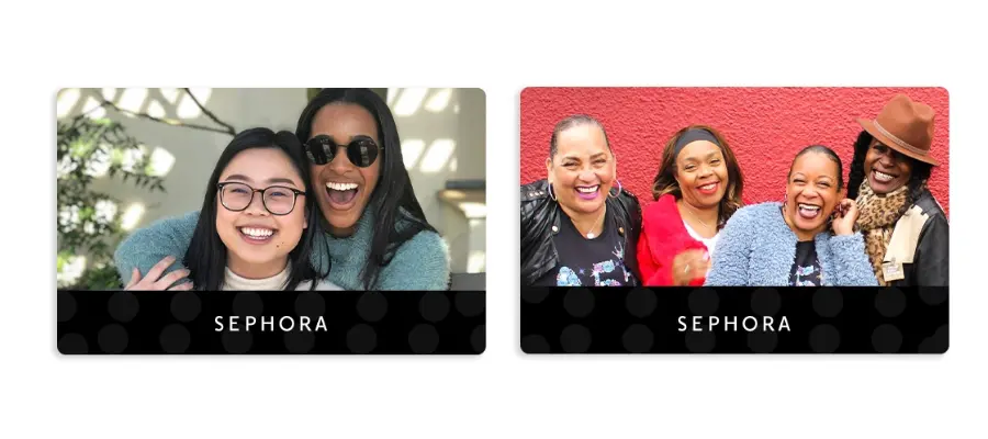 Sephora Personalized Gift Cards