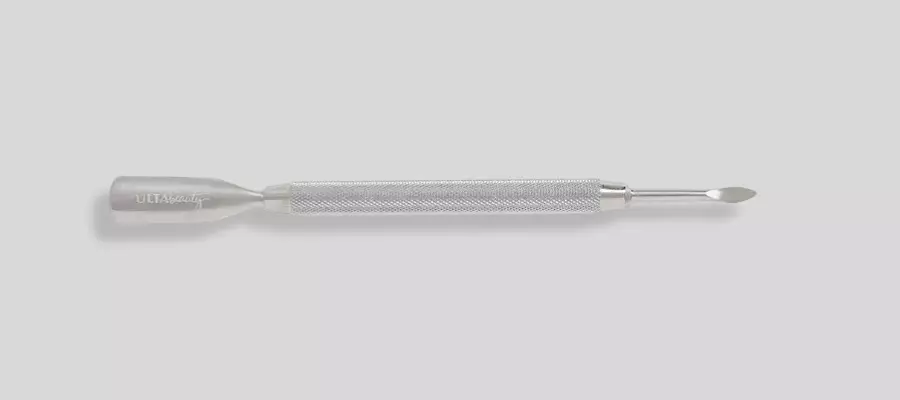 Cuticle Care - Cuticle Pusher is composed of stainless steel and has a two-sided design. 