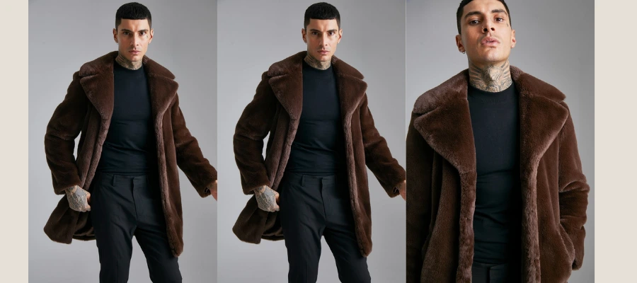 Faux Fur Overcoat