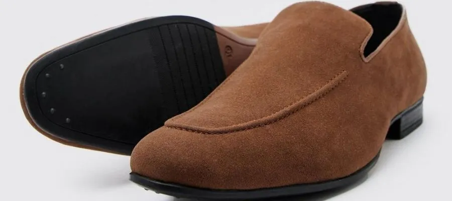 Faux Suede Loafer