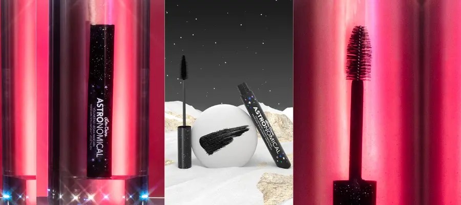 This mascara has a fiber infused brush wand