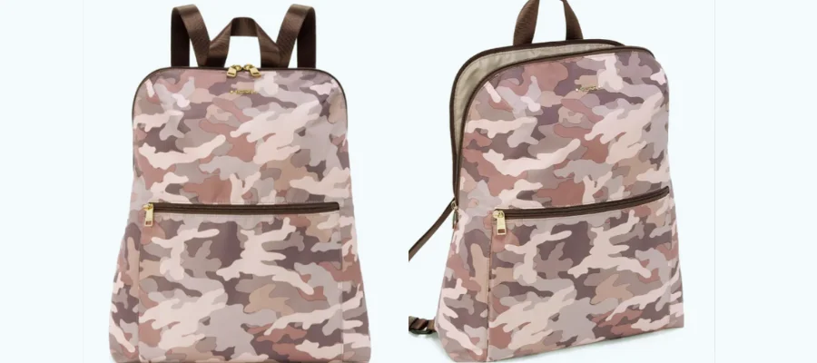Just in Case Nylon Travel Backpack
