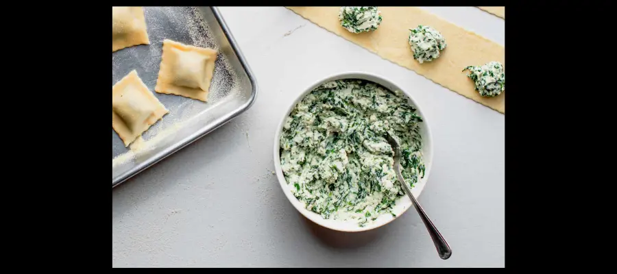 Recipe for Ravioli with Spinach and Ricotta 