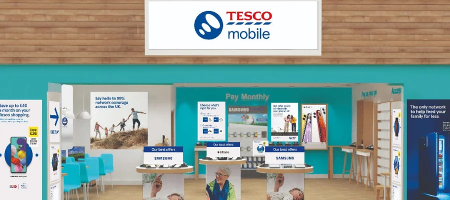 Services offered by Tesco mobile