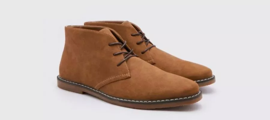 Faux Suede Desert Boot
