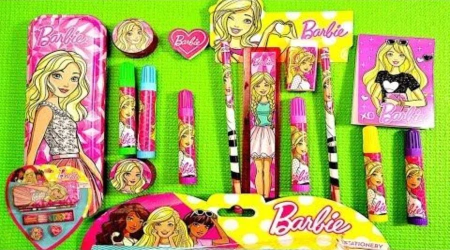 Barbie Stationery Set For Girls: 