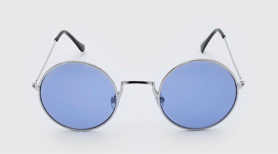  Clear round sunglasses