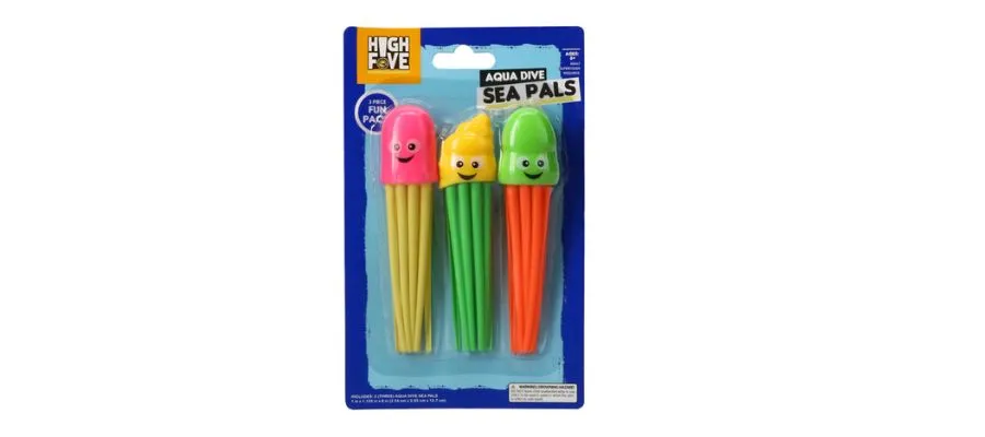 Sea pals 3-piece pool dive toy set