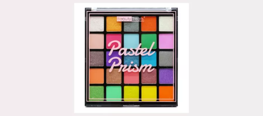 Beauty treats pastel prism eyeshadow palette