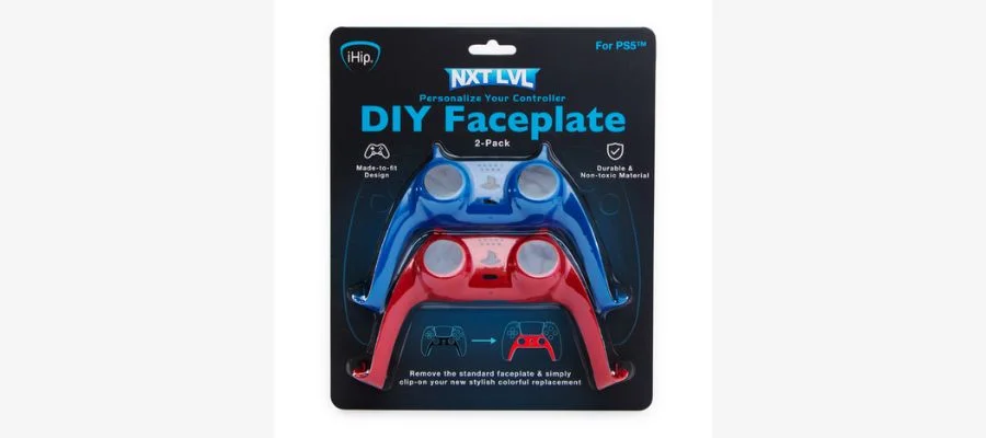 DIY face plates for ps5® controllers 2-pack 