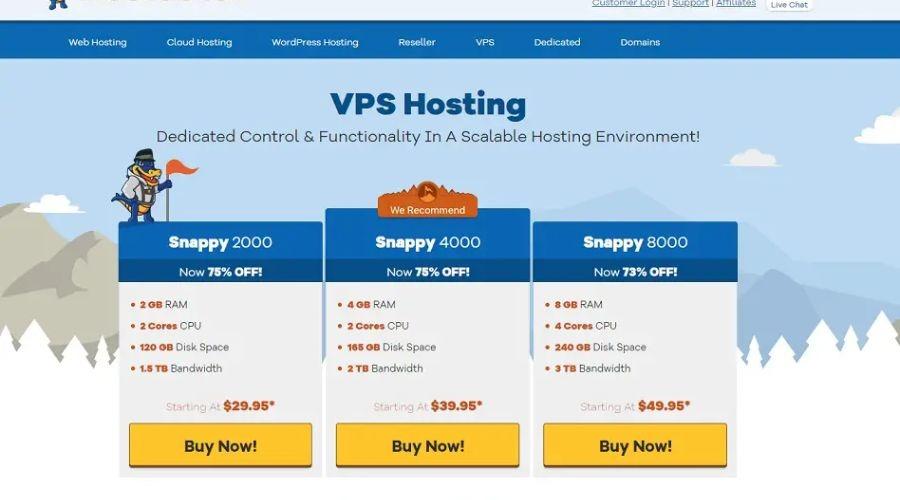 Features of Hostgator VPS Hosting