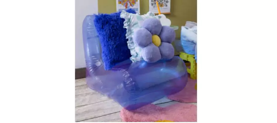 Inflatable chair 29.9in x 26.5in