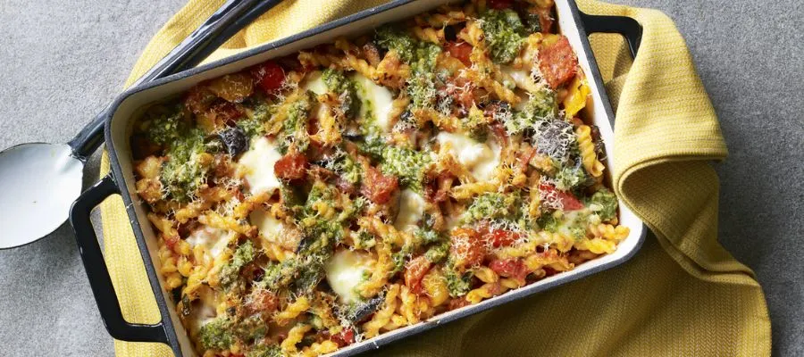 vegetable pasta bake