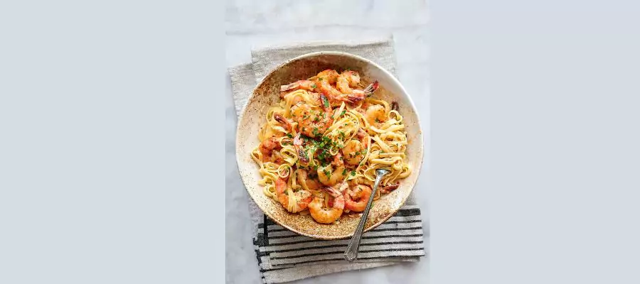 Pasta with Prawns: A Delectable Recipe