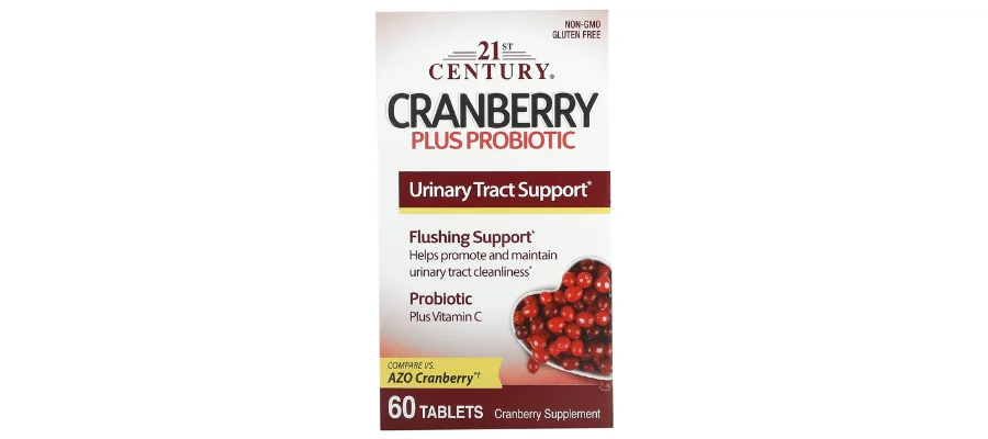 21st Century Cranberry Plus Probiotic