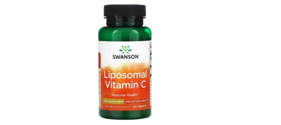 Swanson, Liposomal Vitamin C, 1,000 MG, 60 Tablets