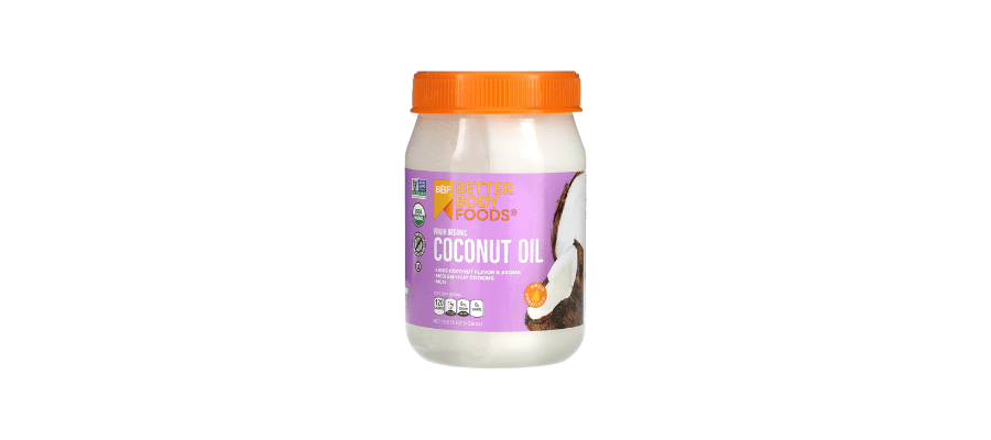 Betterbody Foods, Virgin Organic Coconut Oil, 15.5 FL Oz (458 ML)