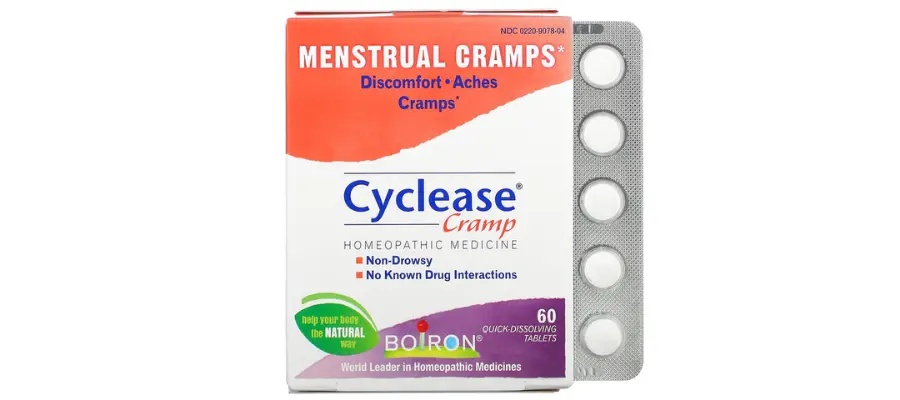 Boiron, Menstrual Cramp Relief Tablets | Hermagic