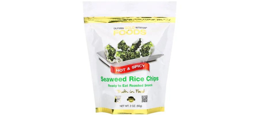 Hot and Spicy Seaweed Rice Chips