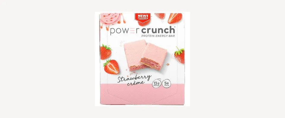 Power Crunch Protein Energy Bar (Strawberry) 
