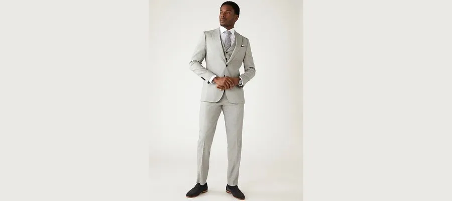 Tailored Fit Italian Linen Miracle™ Suit 