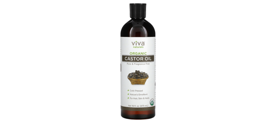 Viva Naturals, Organic Castor Oil, 16 fl oz (473 ml)