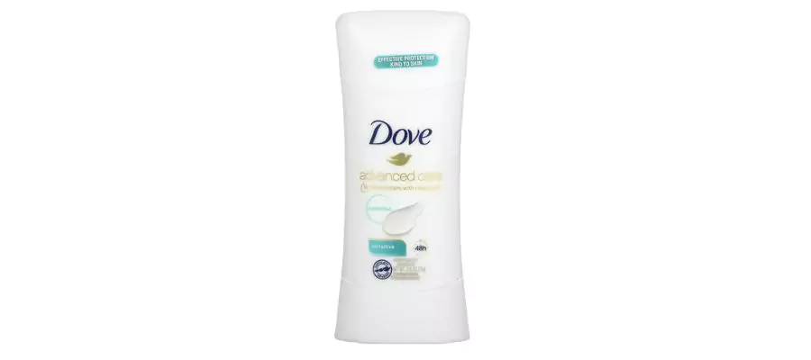 Dove, Advanced Care, Antiperspirant Deodorant, Unscented, 2.6 Oz (74 G)