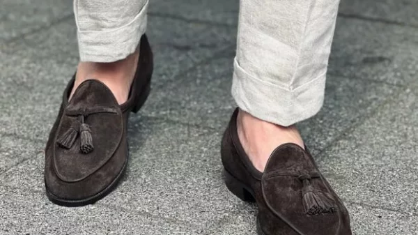suede loafers for men
