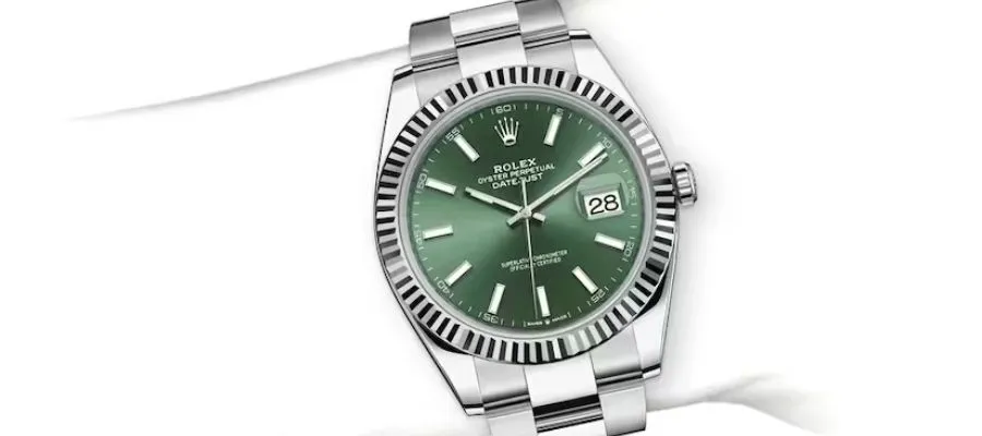 Rolex Datejust Oystersteel and White Gold