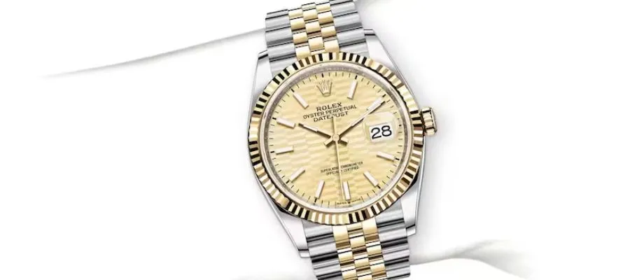 Rolex Oyster 36 mm, Yellow Gold