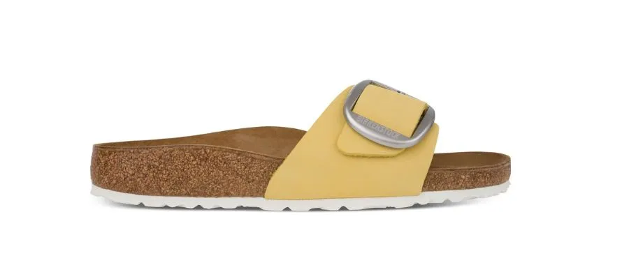 Birkenstock Yellow Narrow-Fit Madrid Big Buckle Sandals