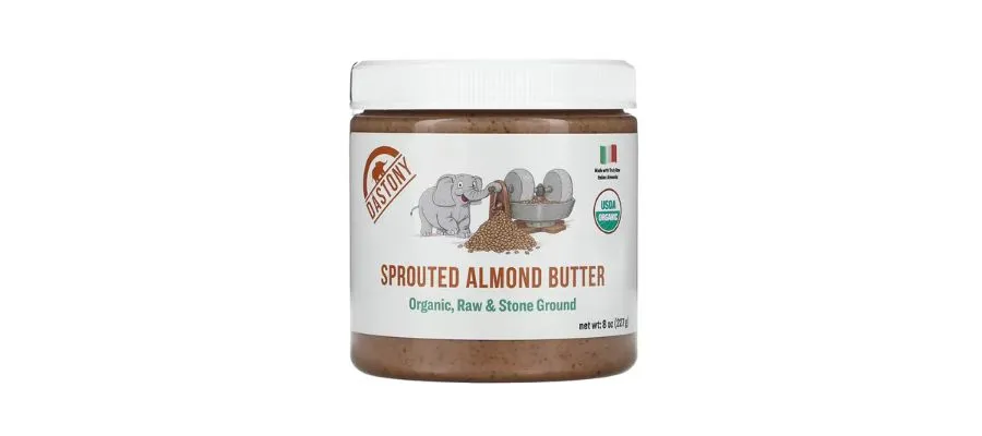 Dastony, organic sprouted almond butter, 8 oz (227 g)