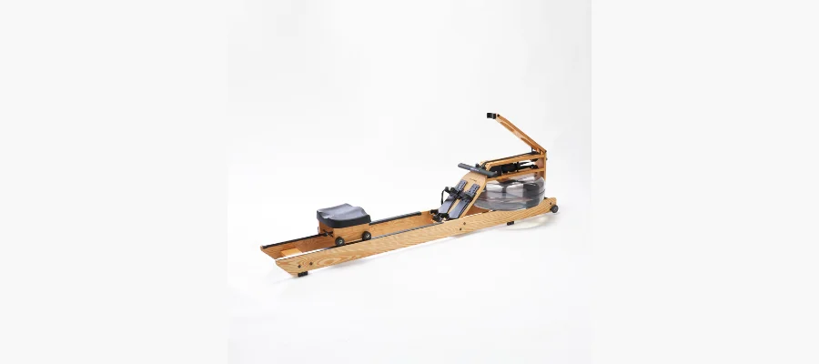 Domyos x Waterrower WR3 Wooden and Water Rowing Machine