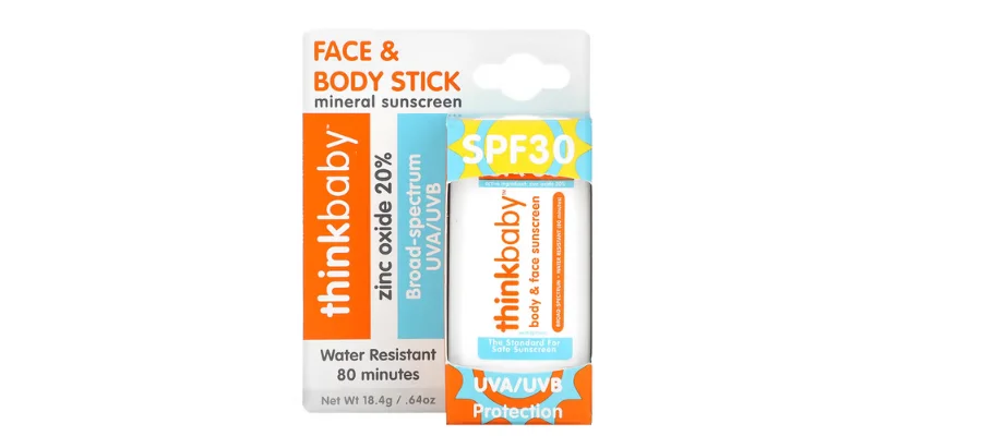 Think, Thinkbaby Sunscreen Stick, Face & Body SPF 30