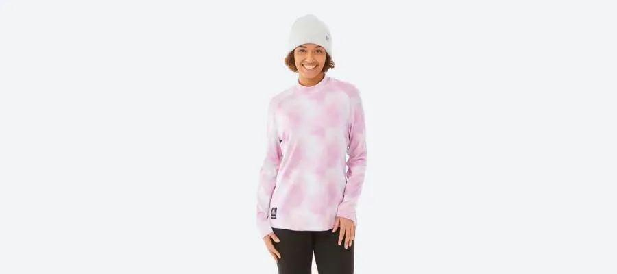 Women's BL 500 Relax Thermal Ski Top - Pink Graphite
