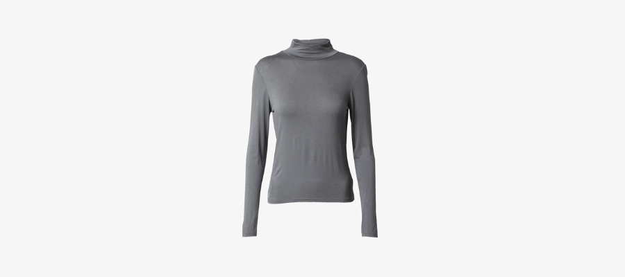 Edited Carianna - Long Sleeve T-Shirt - Grey