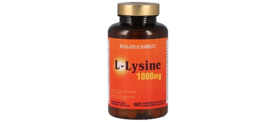 Holland & Barrett L-lysine, 1000mg | Hermagic