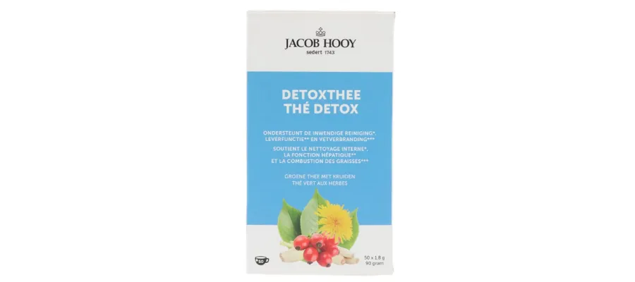 Jacob Hooy Detox Tea - 50 tea bags