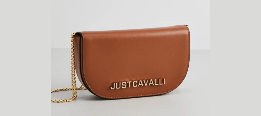Just Cavalli Shoulder Bag - Cognac