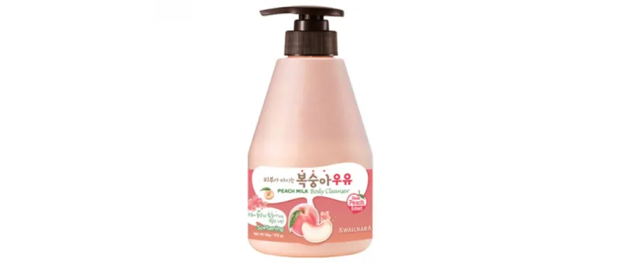 Kwailnara- Peach Milk Body Cleanser | Hermagic